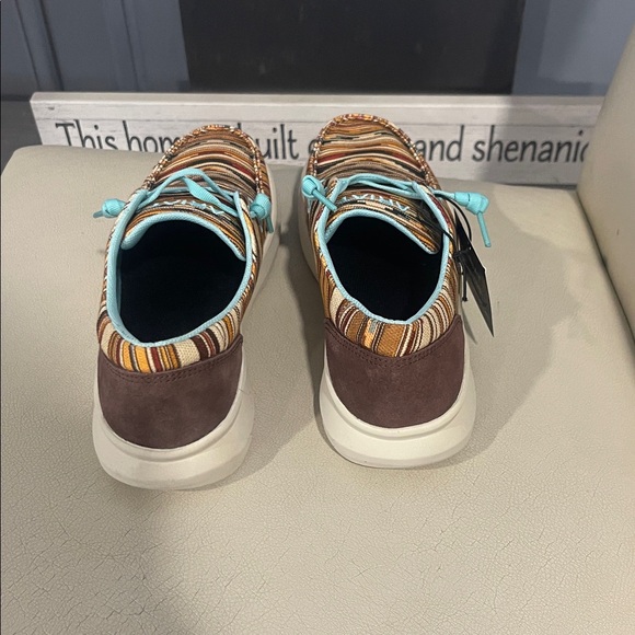 Ariat Chimayo Loafers Shoes Sneakers Lightweight Aztec Santa Fe Western 6.5 NWT - Picture 5 of 8